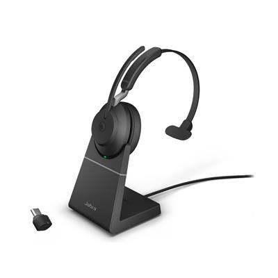 Evolve2 65 USB-C MS MONO STAND (BLACK)