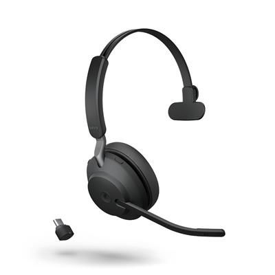Evolve2 65 USB-C MS MONO STAND (BLACK)
