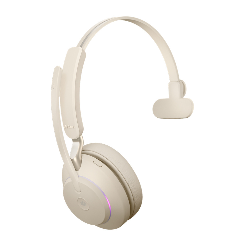 Evolve2 65 USB-A MS MONO STAND (BEIGE)