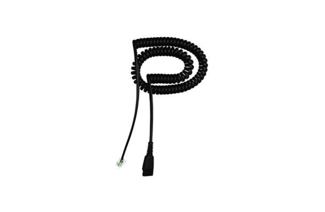 QD cord to RJ10 - coiled - 0.5m-2m - GN8000