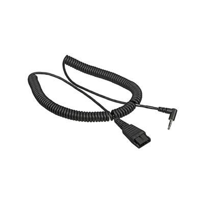 QD cord to 2.5mm jack - coiled - Panasonic