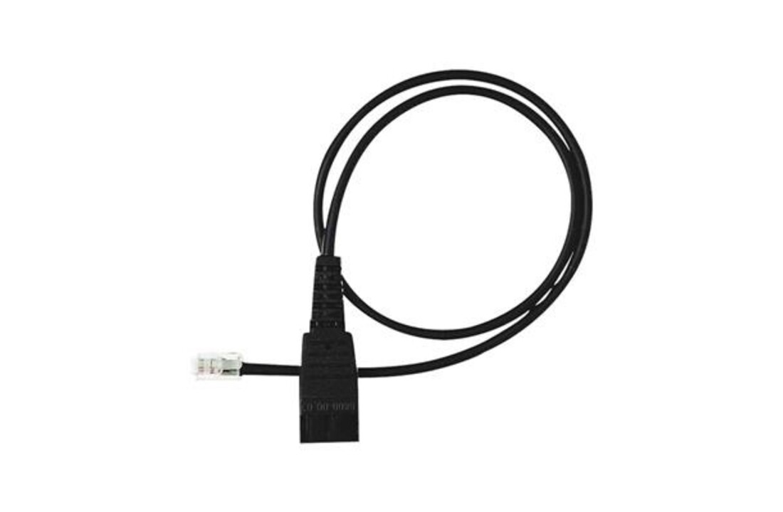 QD cord to RJ10 - straight - Tenovis T3