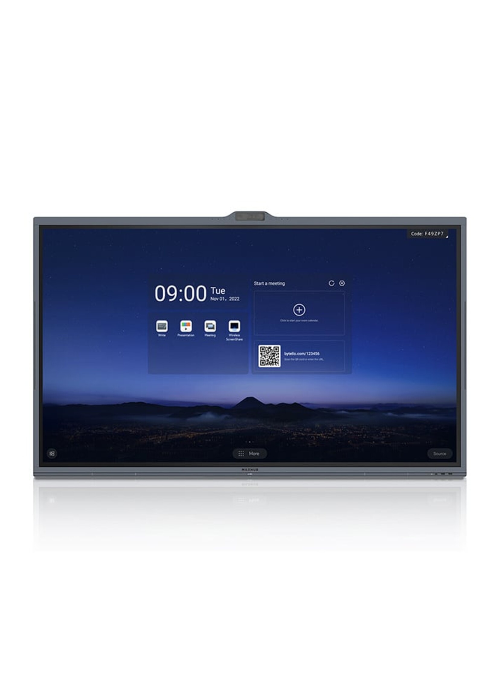 V8630 - MAXHUB ViewPro, 86" All-in-One Conference IFP, ex PC