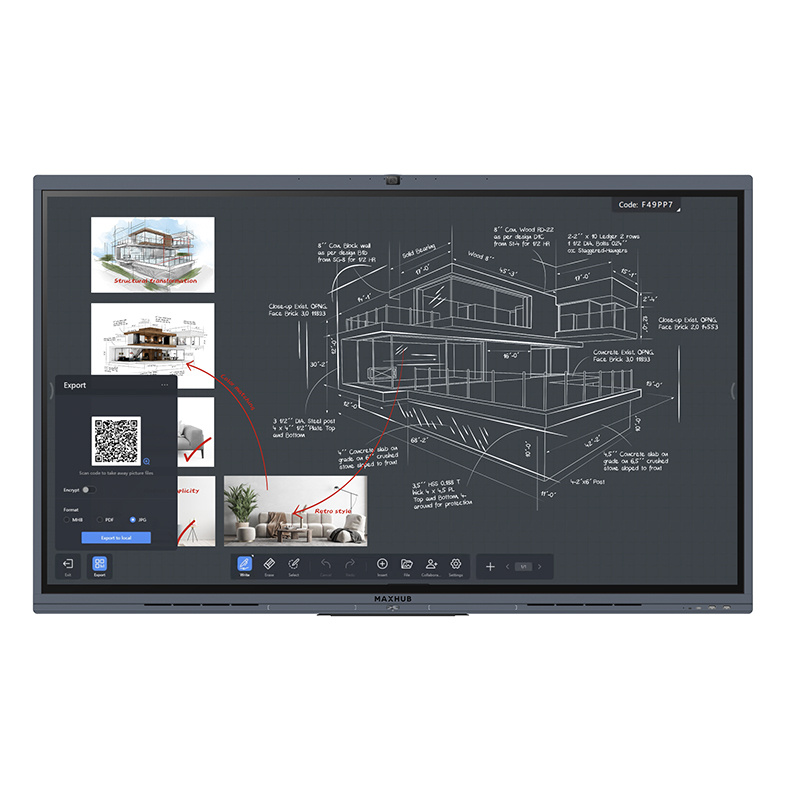 MAXHUB Classic, 55" All-in-One Conference IFP, ex PC