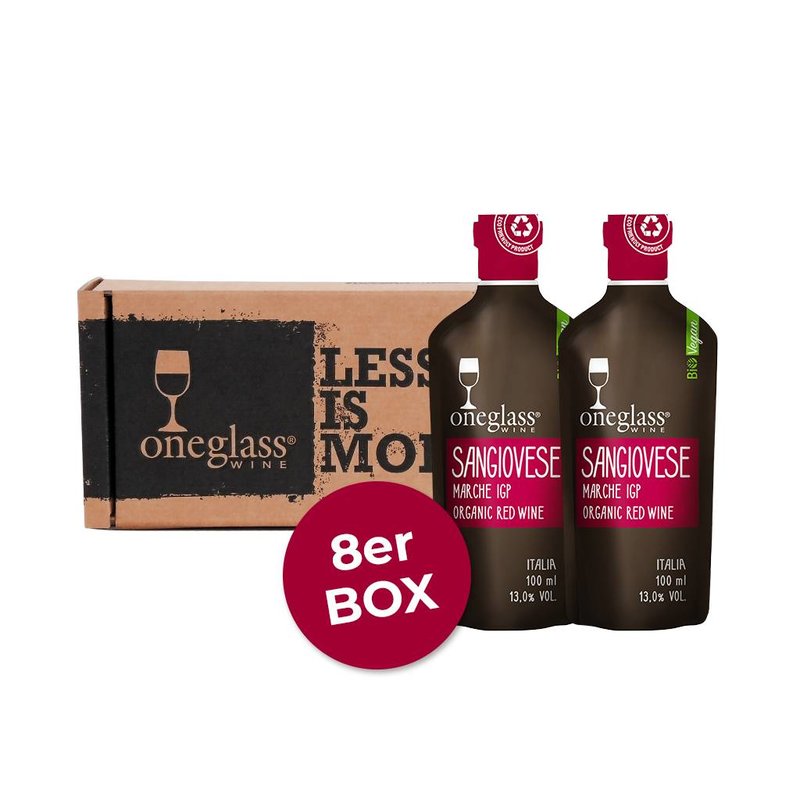 8er SANGIOVESE BIOWEIN BOX