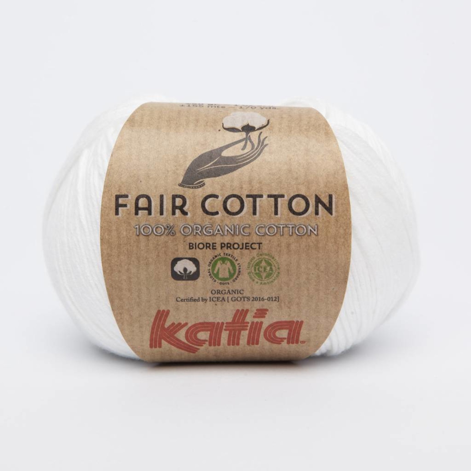 Katia Fair Cotton 1 Wit - Biore Project