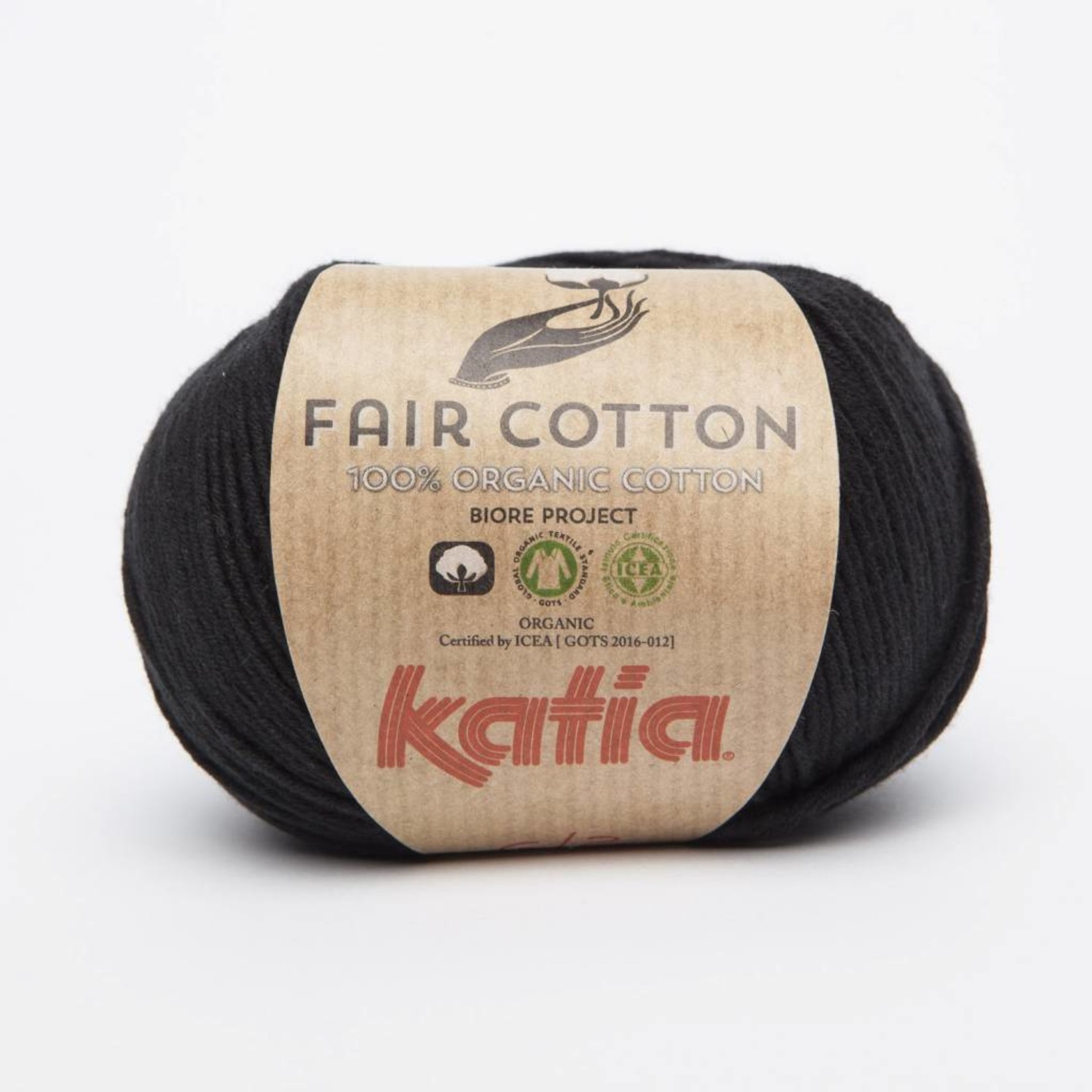 Katia Fair Cotton 2 Zwart - Biore Project