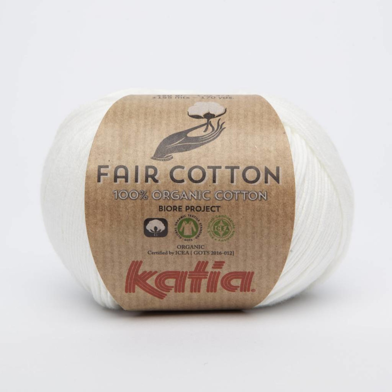 Katia Fair Cotton 3 Gebroken Wit - Biore Project