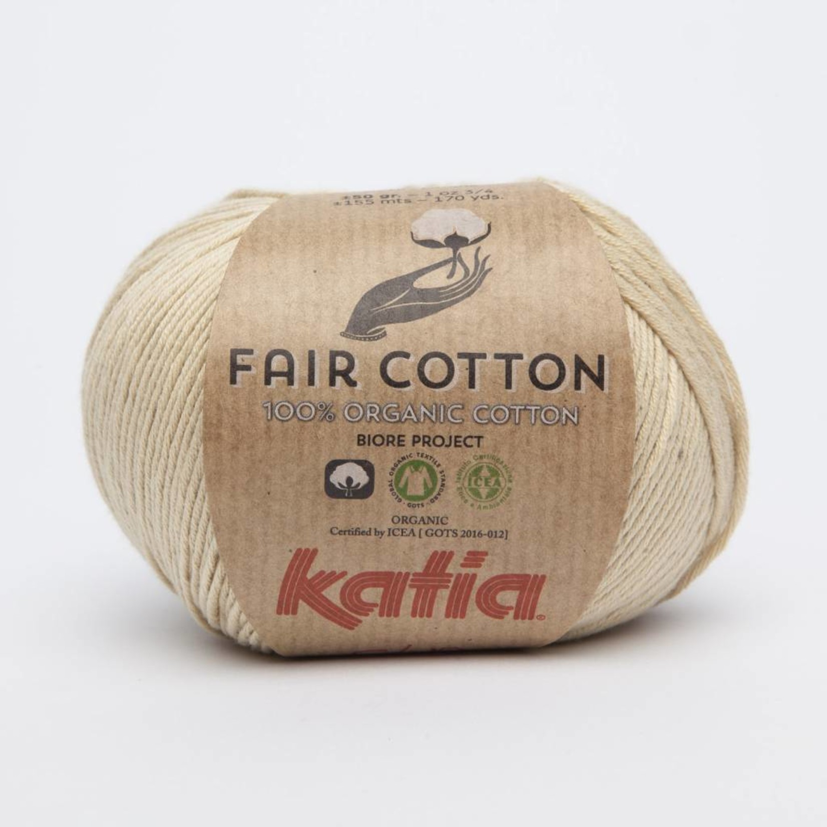 Katia Fair Cotton 10 Beige - Biore Project