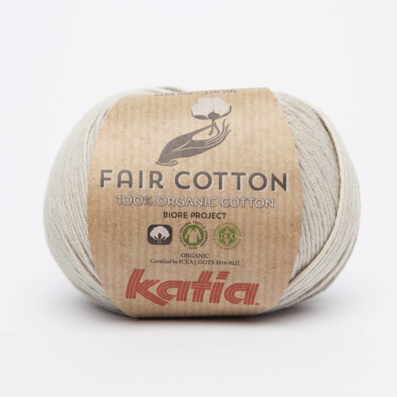 Katia Fair Cotton 11 Ecru - Biore Project