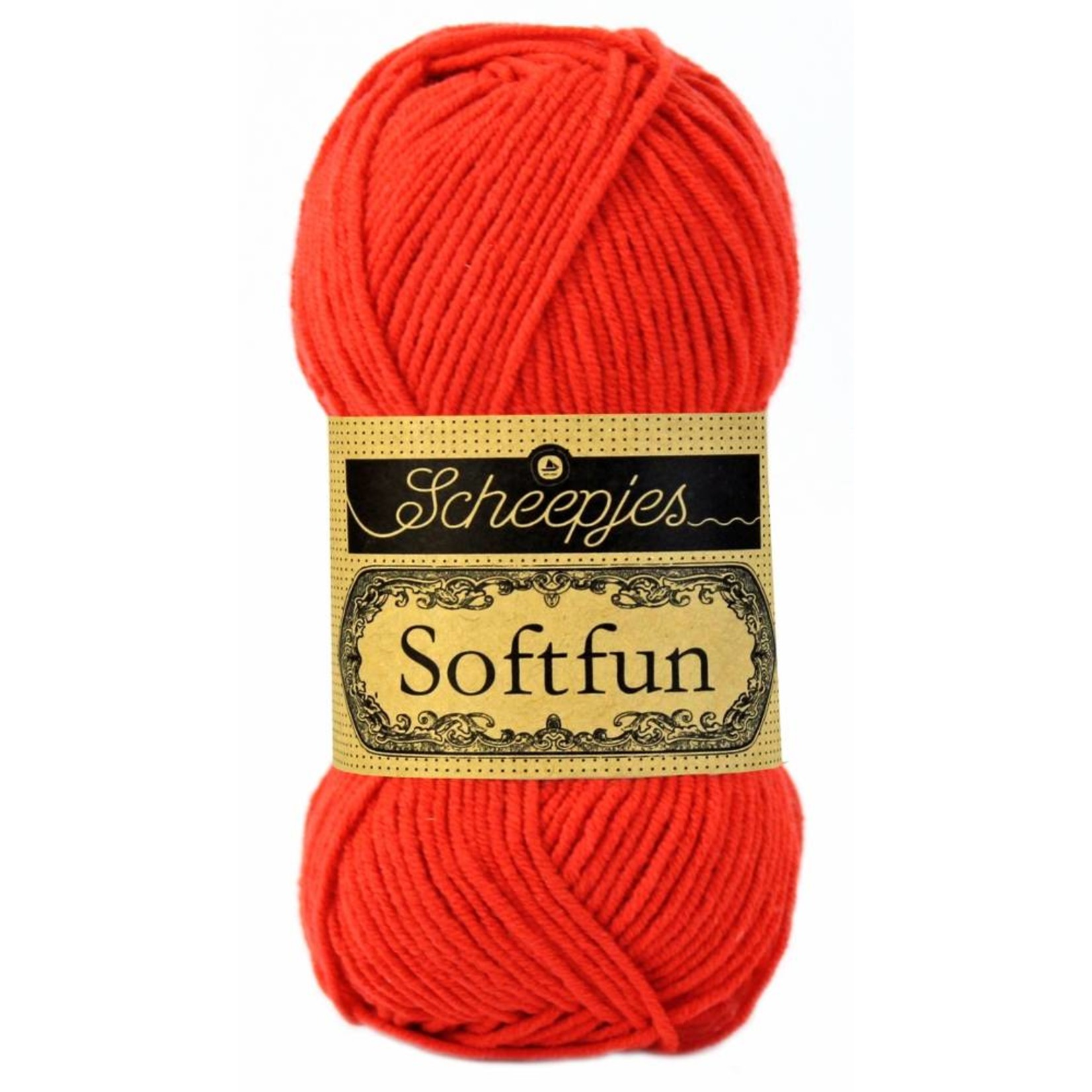 Scheepjes Softfun 2410 Rood - Brei en haakgaren dat voelt als velour