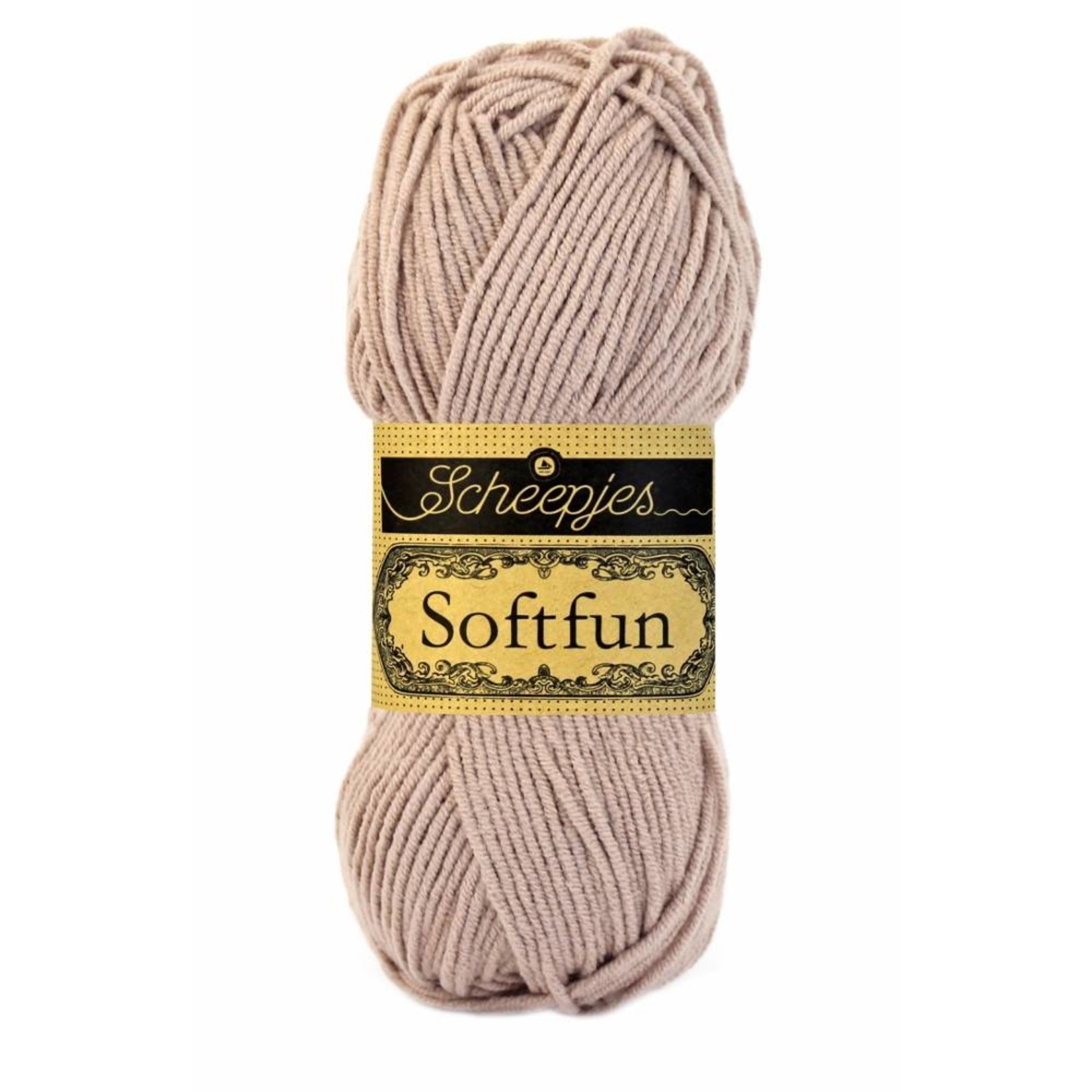 Scheepjes Softfun 2470 Taupe - Brei en haakgaren dat voelt als velour