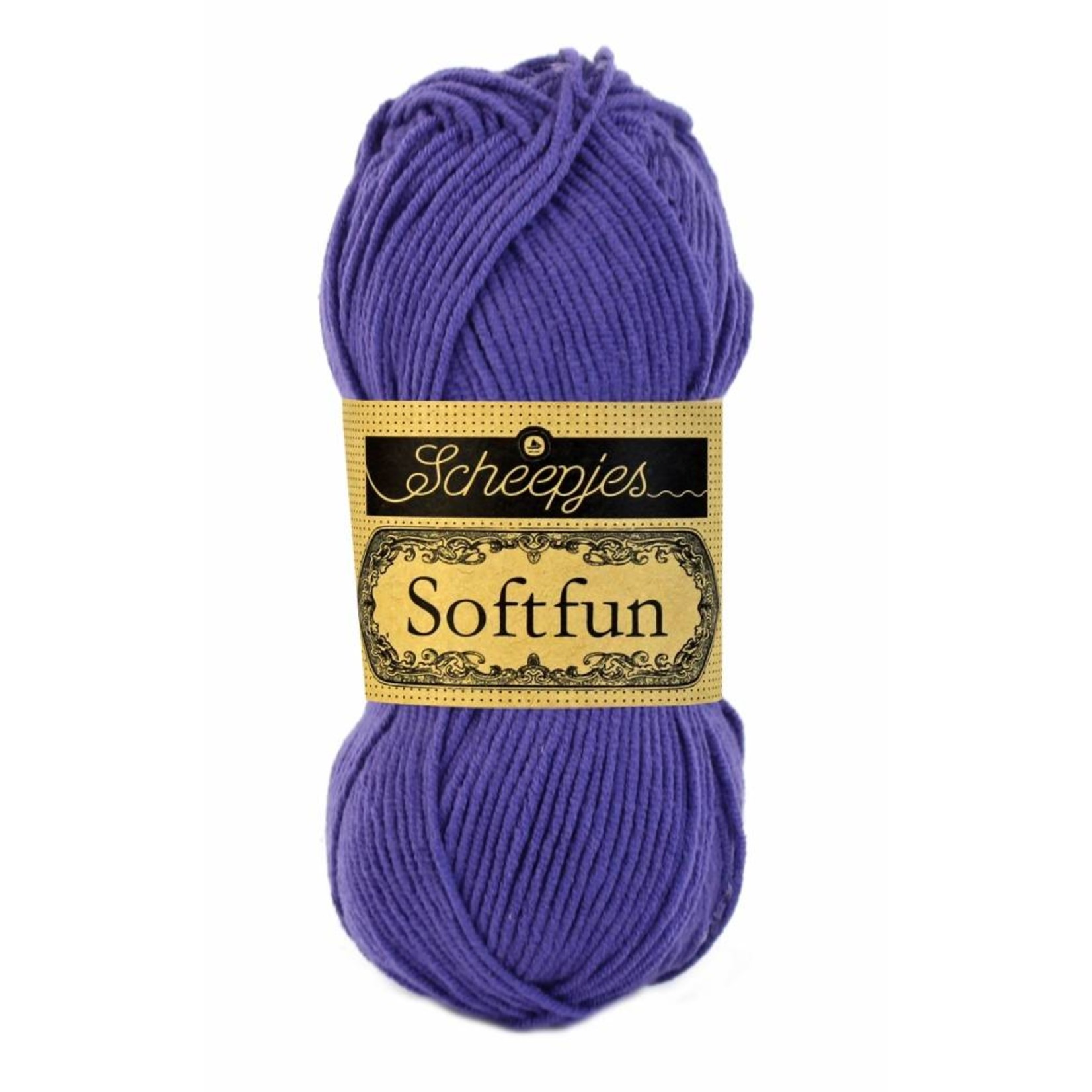 Scheepjes Softfun 2463 Purper - Brei en haakgaren dat voelt als velour