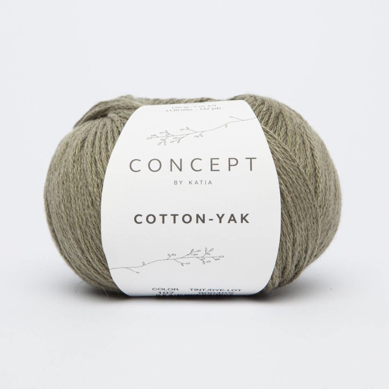 Katia Cotton Yak 107 Lichtgroen - Concept Collectie