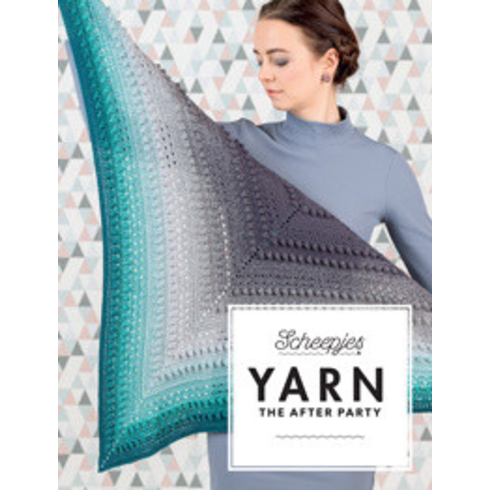 Scheepjes Patroon Scheepjes Yarn "The After Party"  Nr. 9 : Stormy Day Omslagdoek