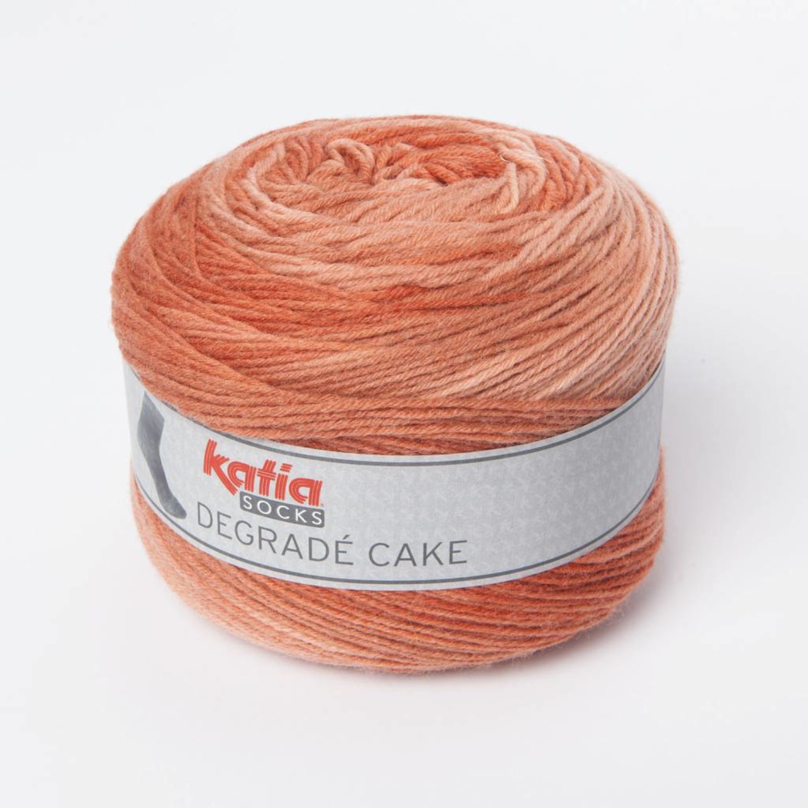 Katia Degradé Cake Socks 82 Oranje