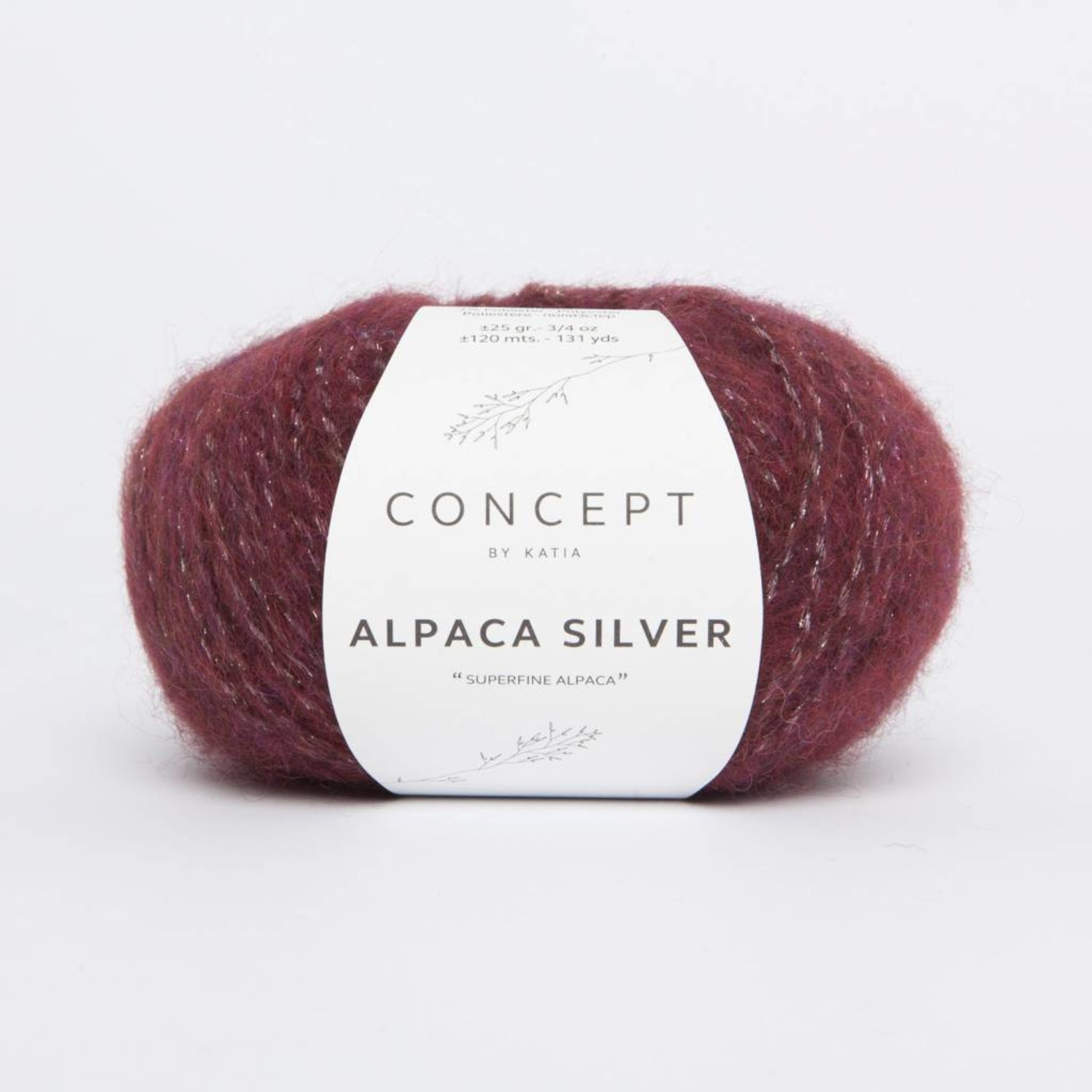 Katia Alpaca Silver 259 Bordeaux