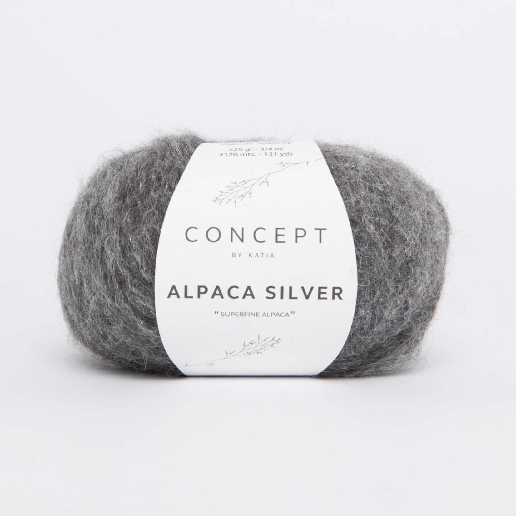 Katia Alpaca Silver 256 Donkergrijs