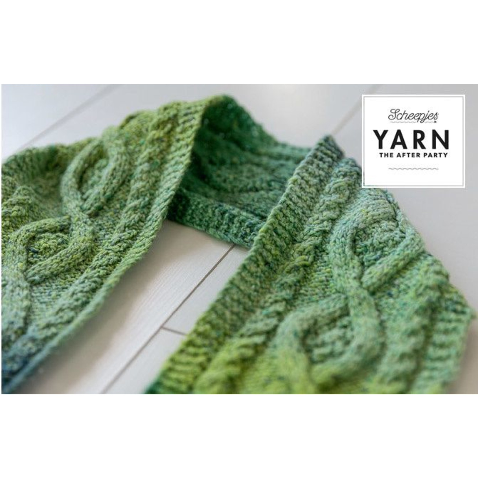 Scheepjes Scheepjes Breipatroon Yarn 12 : Mossy Cabled Scarf