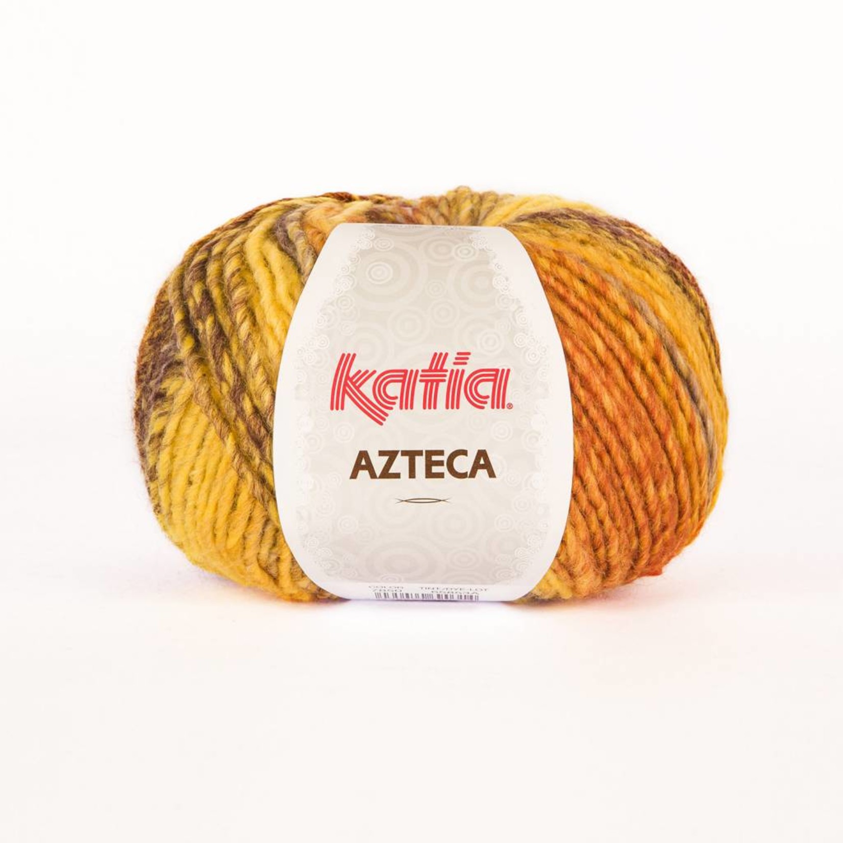 Katia Azteca wol 7850 Geel/Oranje/Groen