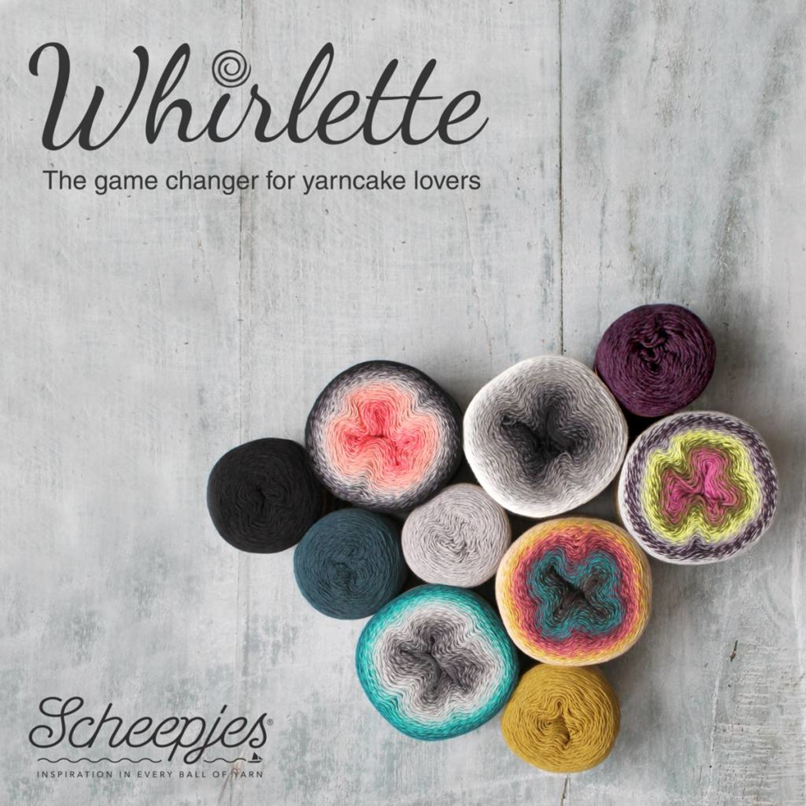 Scheepjes Whirlette 854 Blue Berry