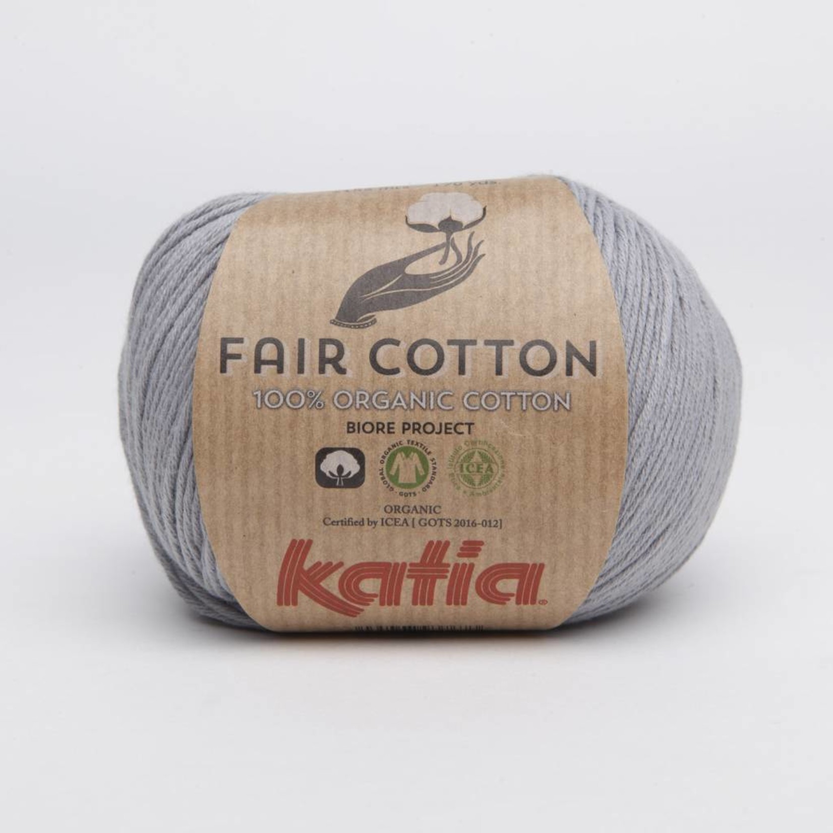 Katia Fair Cotton 26 Medium Grijs - Biore Project
