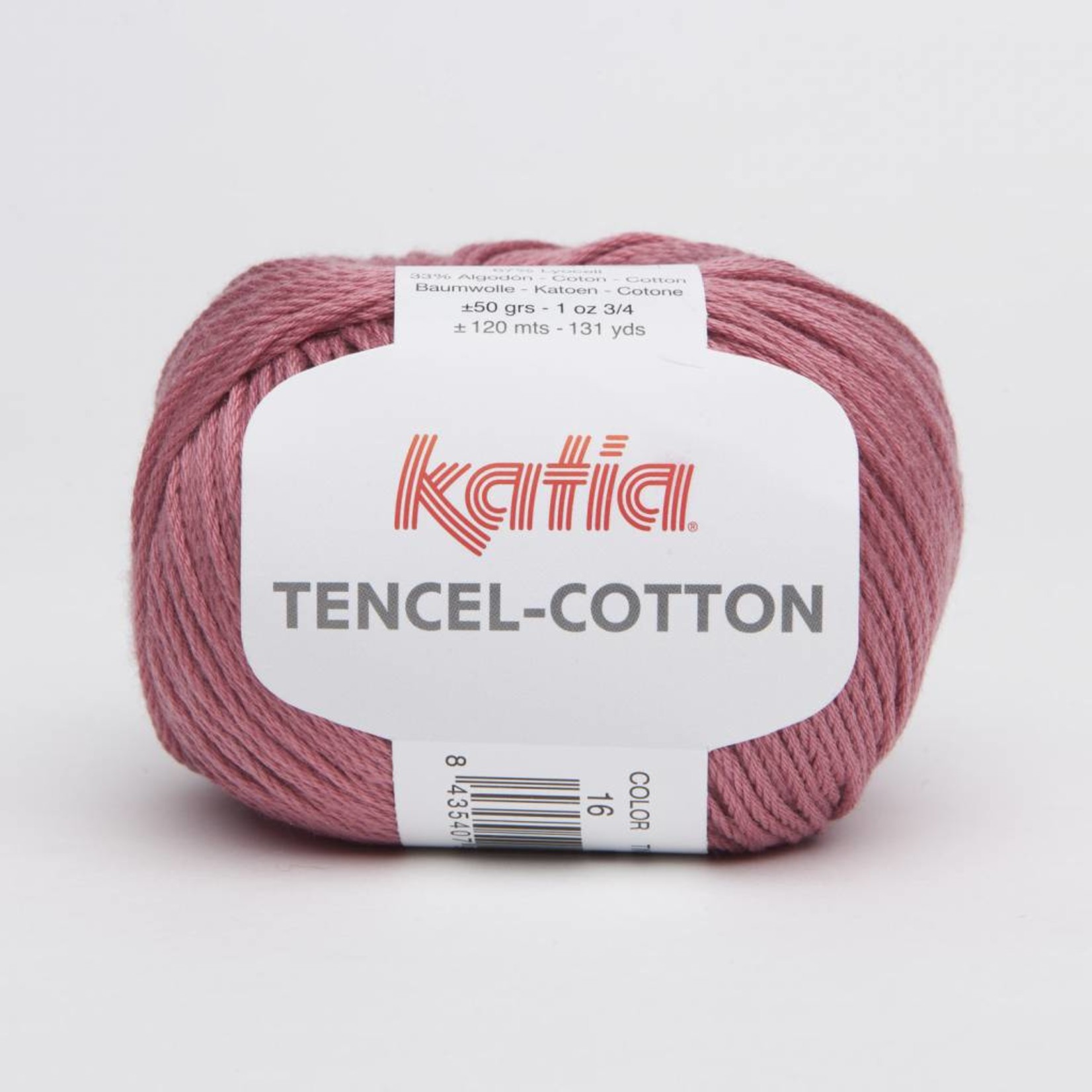 Katia Tencel Cotton 16  Framboos