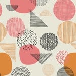 Katia Fabrics Gold Geometric Canvas