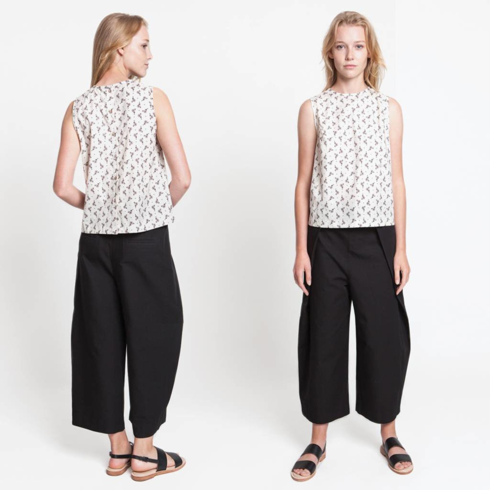 Katia Fabrics Naaipatroon Shirt met rugknopen (W13)