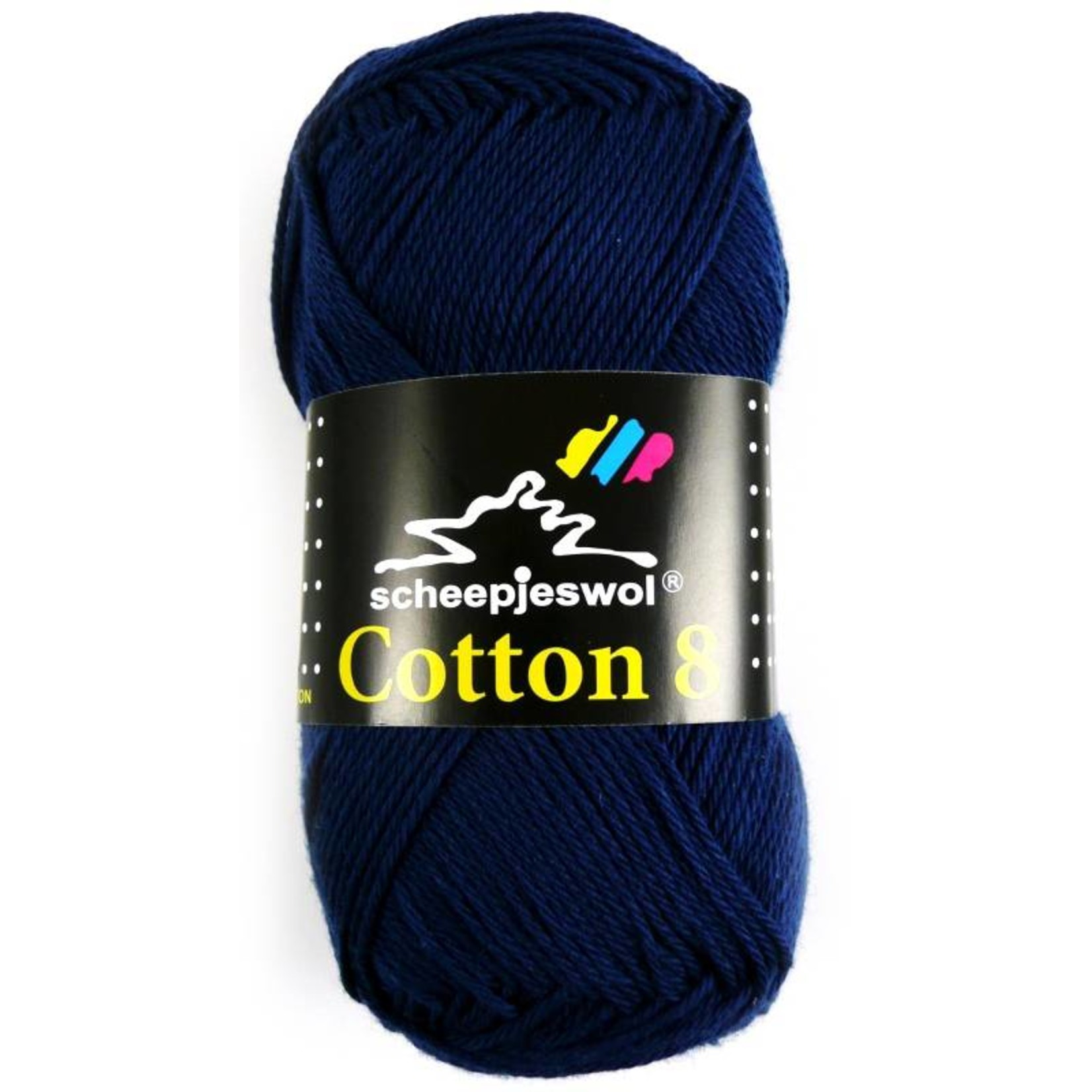 Scheepjes Cotton 8 527 Donkerblauw
