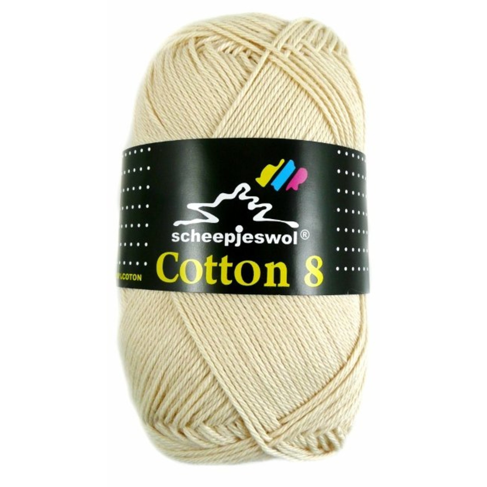 Scheepjes Cotton 8 501 Ecru