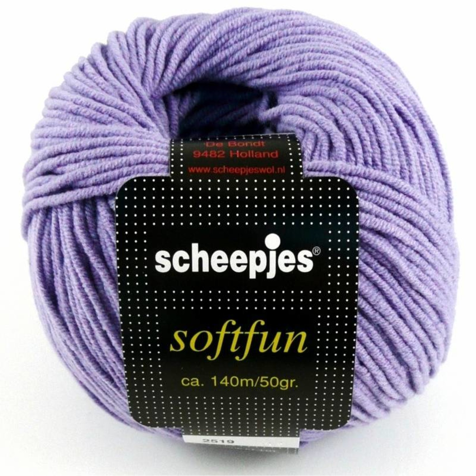 Scheepjes Softfun 2519 Lavendel - Brei en haakgaren dat voelt als velour