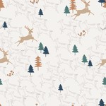 Katia Fabrics Jersey Forest Deers