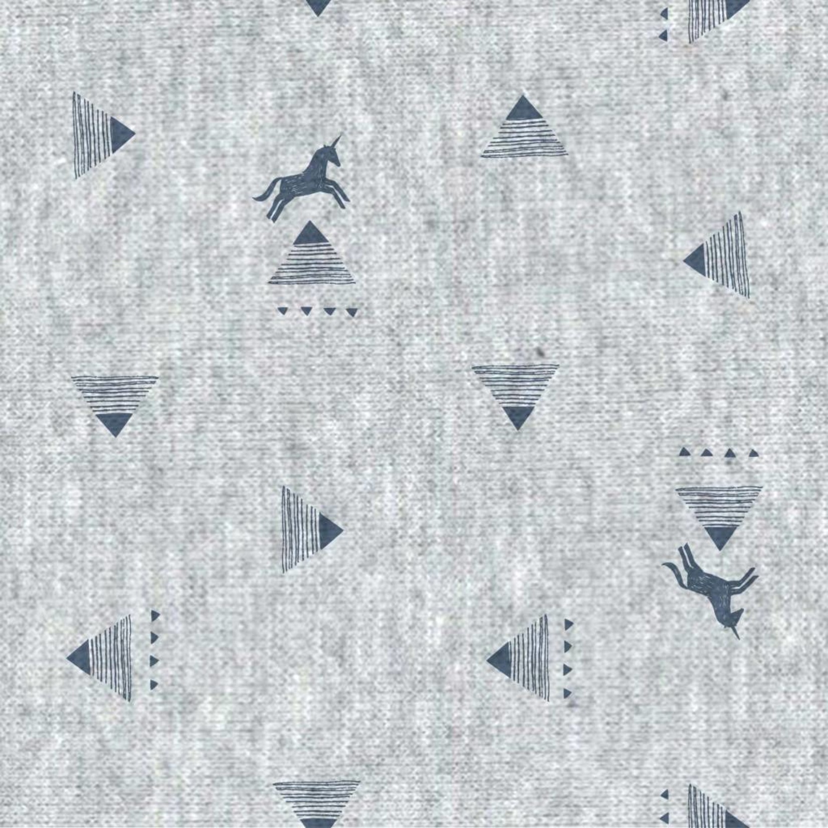 Katia Fabrics Jersey Unicorn Geo - per 25 cm