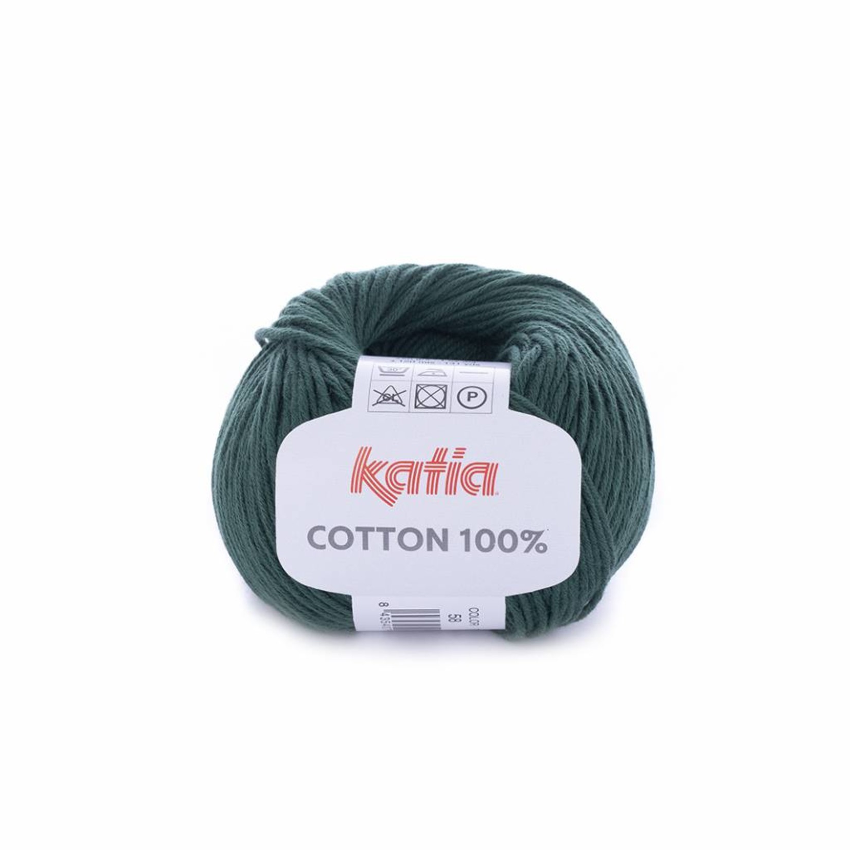 Katia Cotton 100% 58 Flessegroen