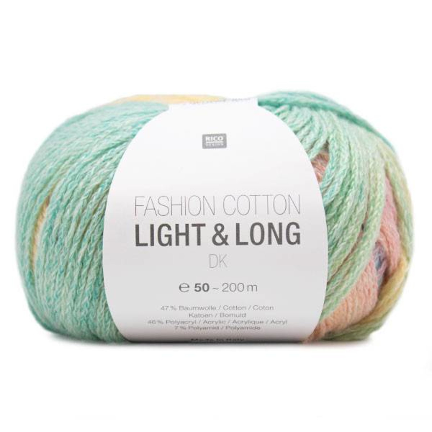 Rico Fashion Cotton Light & Long  3 Multi