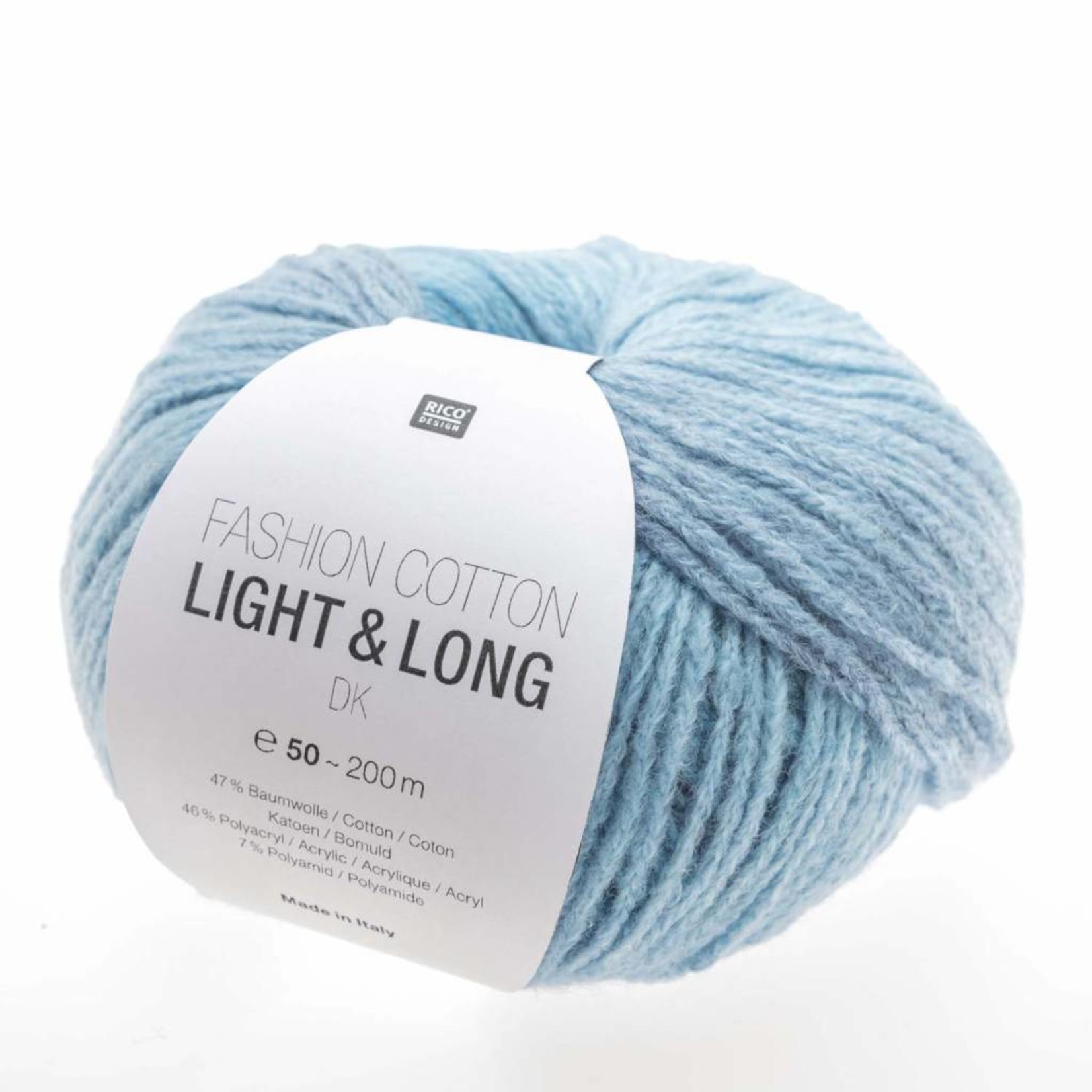 Rico Fashion Cotton Light & Long  5 Aqua