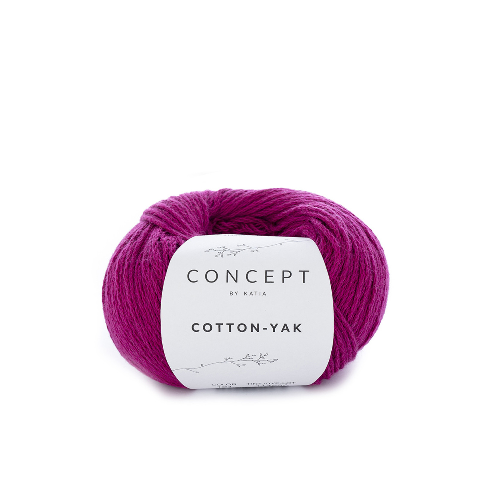 Katia Cotton Yak 121 Fuchsia