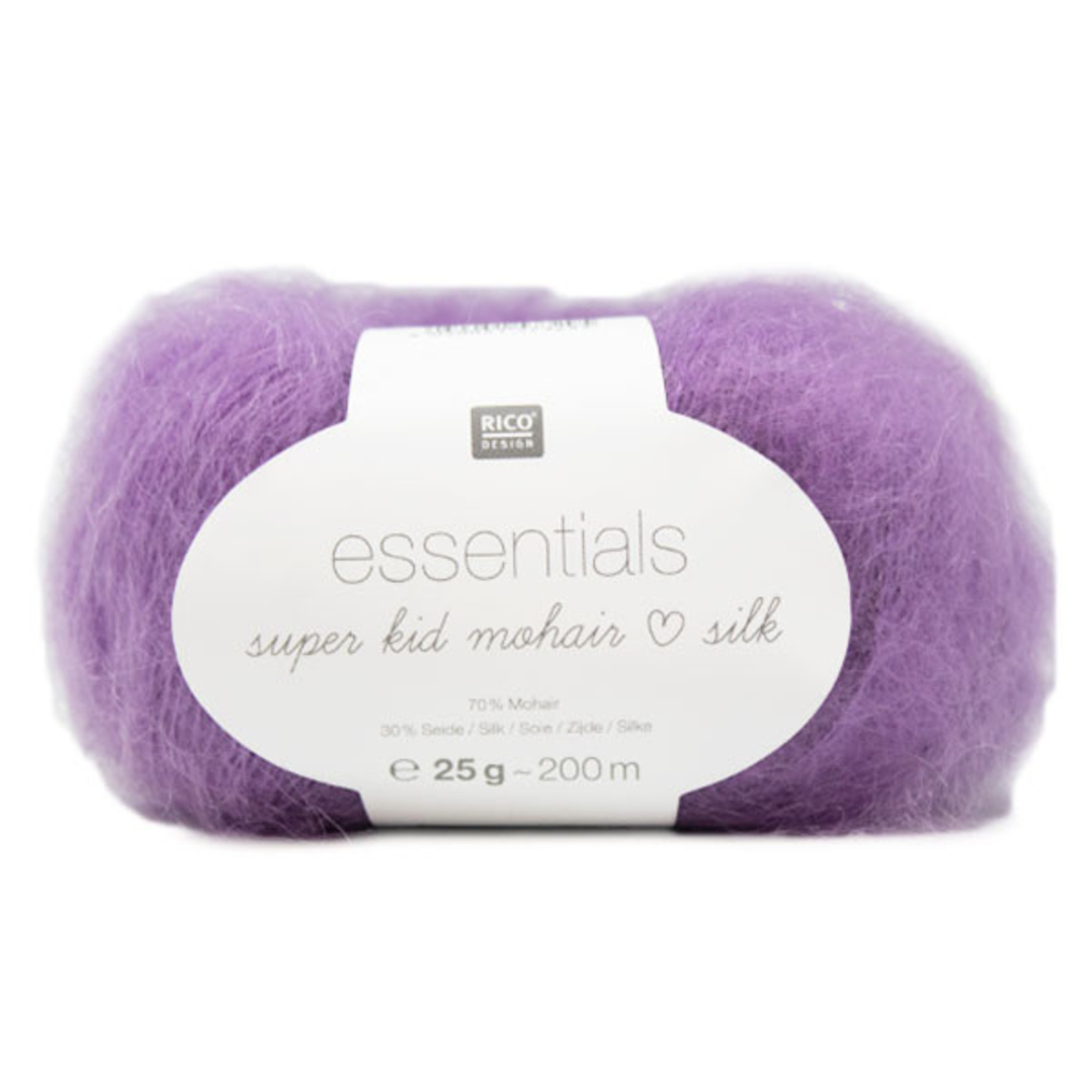 Rico Super Kid  Mohair Loves Silk 36 Plum