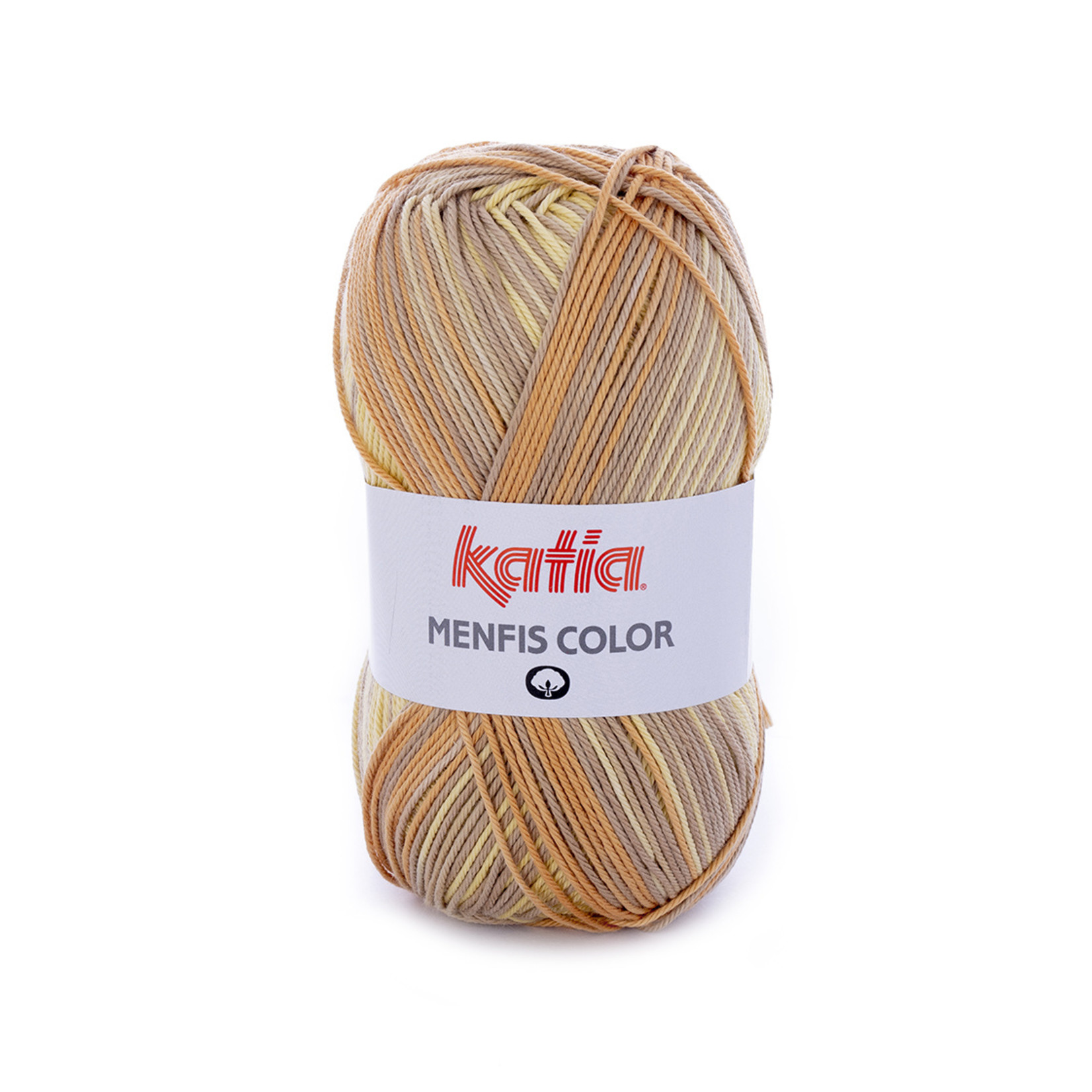 Katia Menfis Color 104 Lichtgeel-Beige