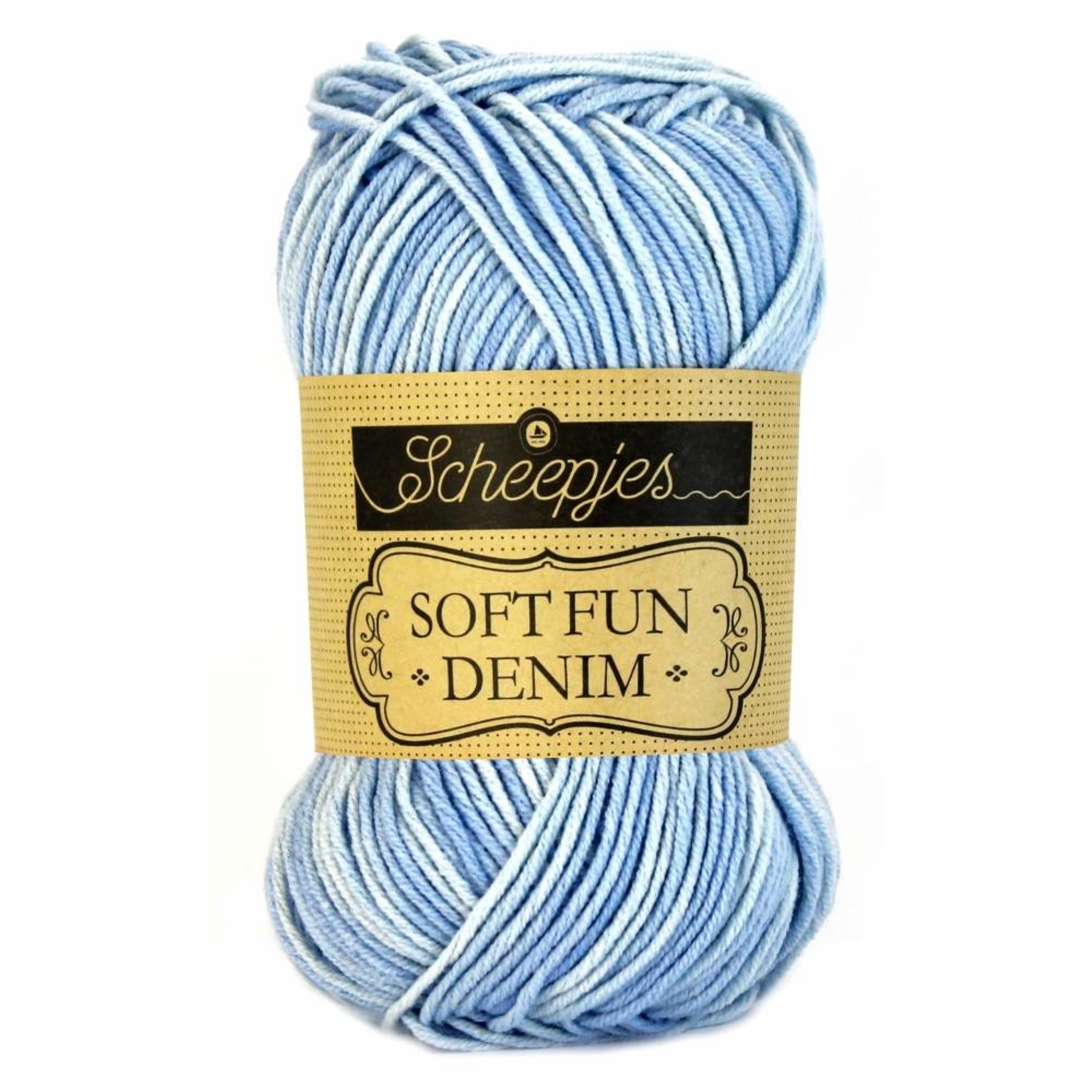 Scheepjes Softfun Denim 509 Lichtblauw - gewassen jeans effect