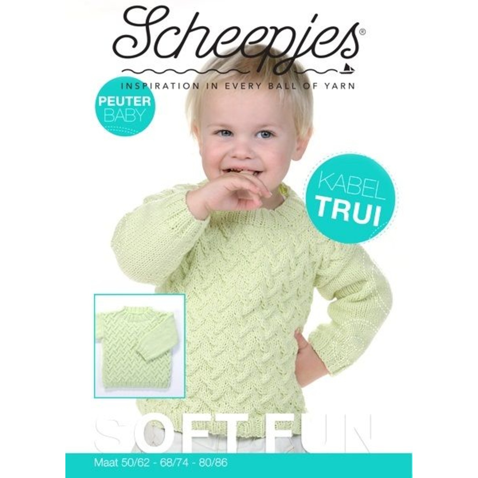 Scheepjes Gratis Breipatroon babytruitje in Scheepjes Softfun