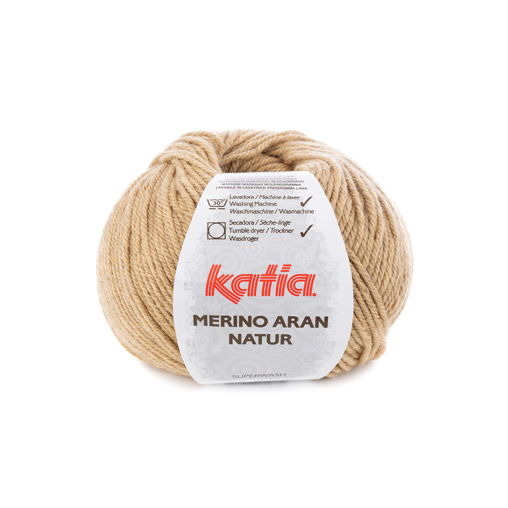 Katia Merino Aran Natur 310 Zandgeel