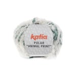 Katia Polar Animal Print 204 Lichtgrijs-Groen