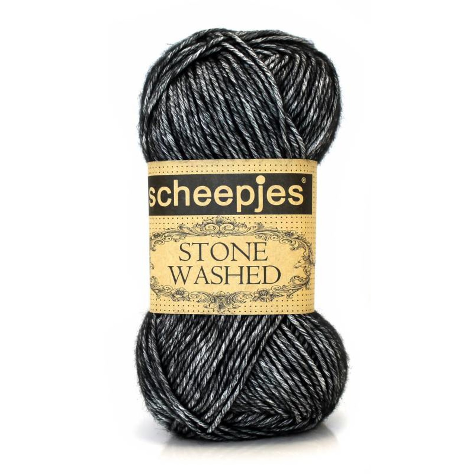 Scheepjes Stone Washed 803 Black Onyx