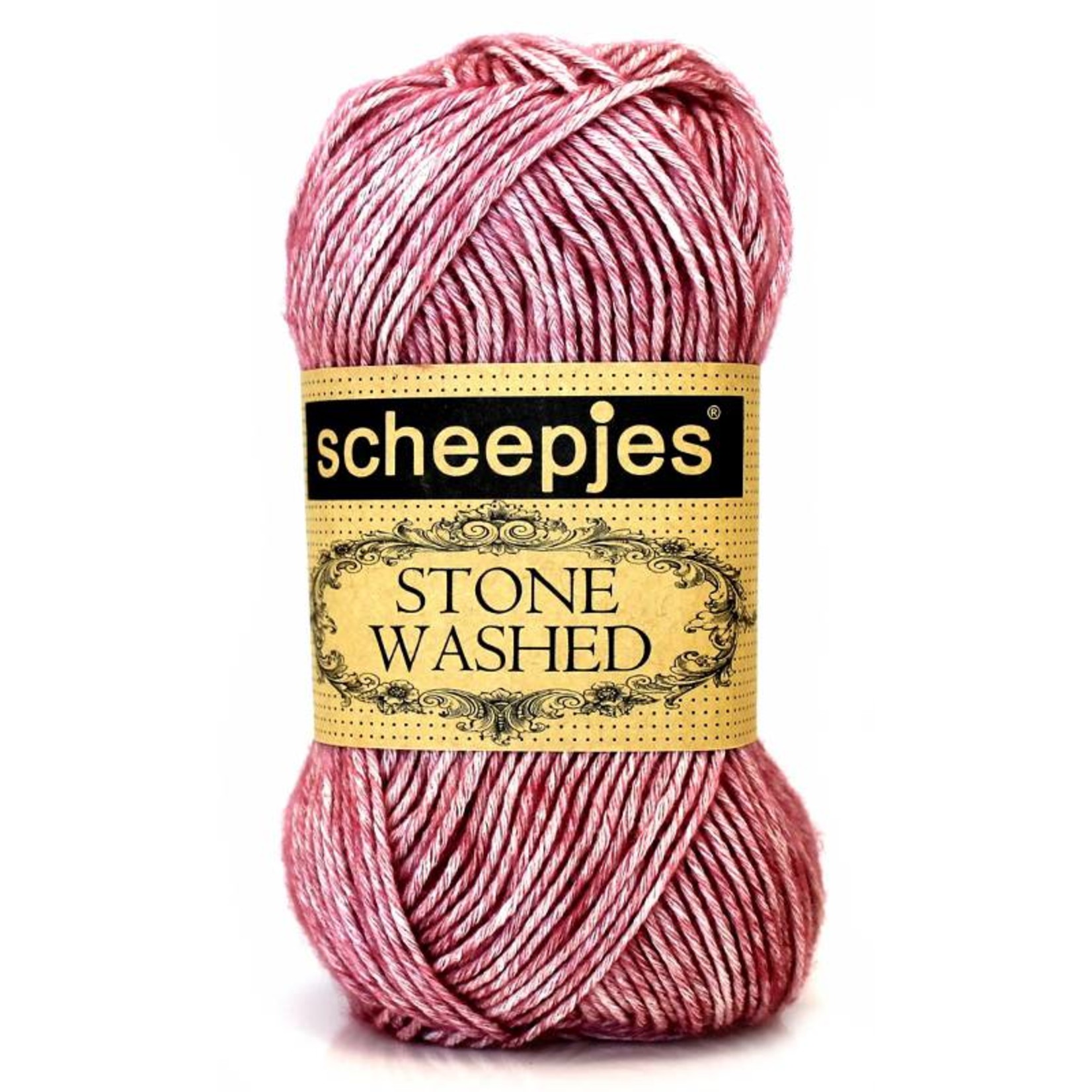 Scheepjes Stone Washed 808 Corundum Ruby