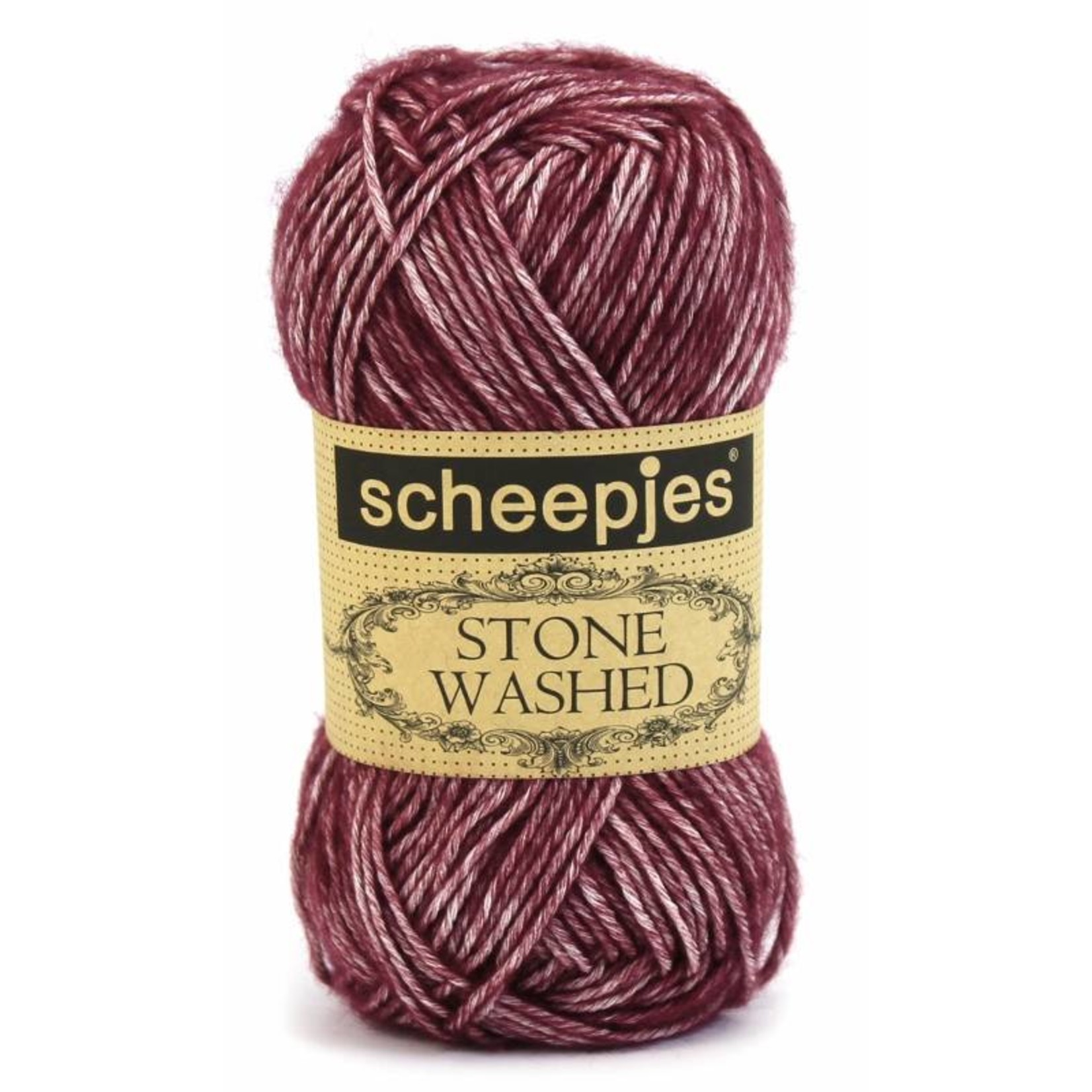 Scheepjes Stone Washed 810 Garnet