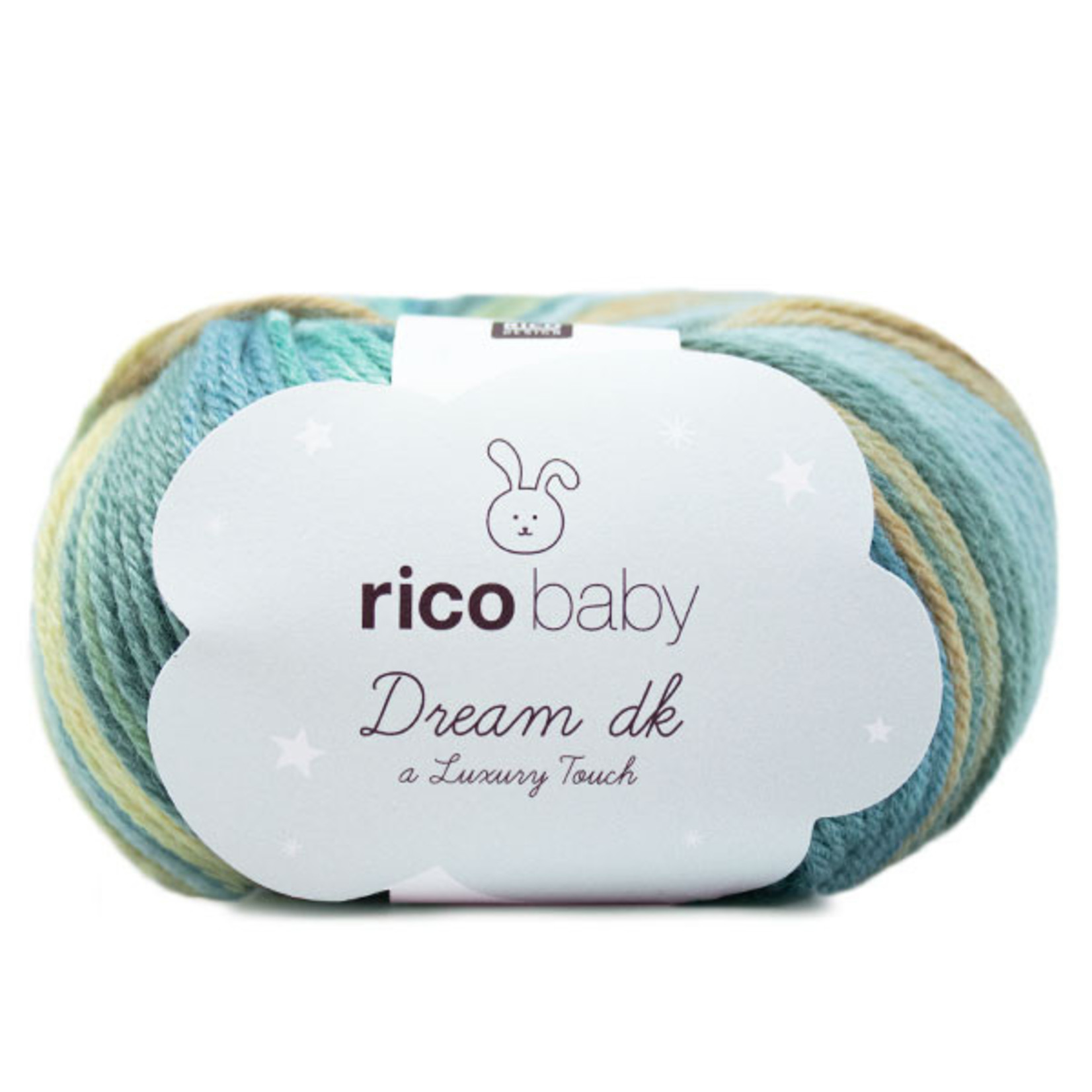 Rico Baby Dream Lux  Dk 13 Petrol-Gelb