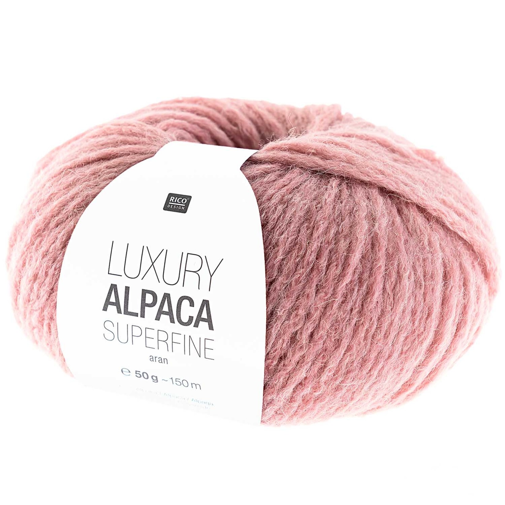 Rico Luxury Alpaca Superfine Aran 13 Altrosa