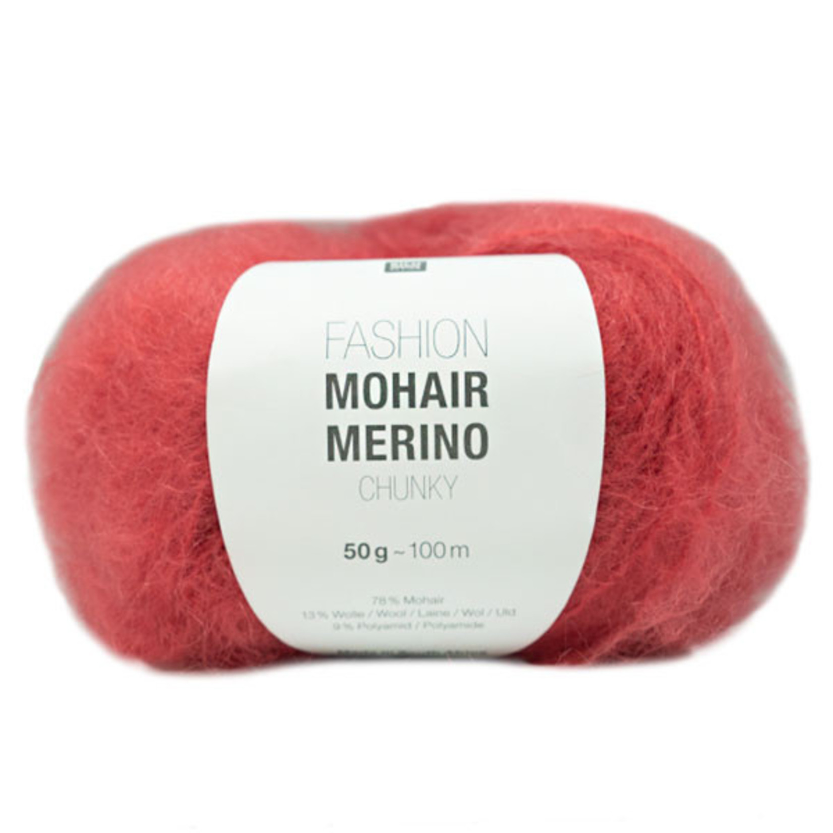 Rico Mohair Merino Chunky 004 Red